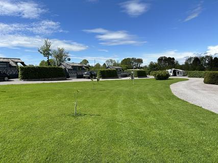 Lots of open green space in each section of the site