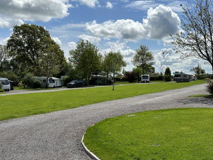 Lots of open green space in each section of the site