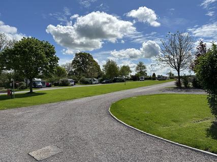 Lots of open green space in each section of the site