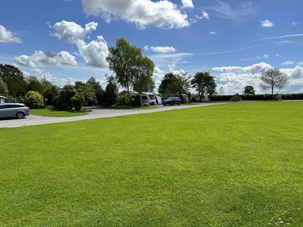 Lots of open green space in each section of the site