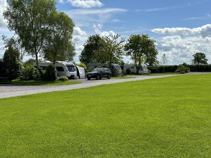 Lots of open green space in each section of the site