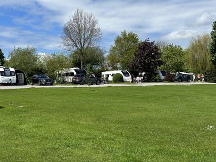 Lots of open green space in each section of the site